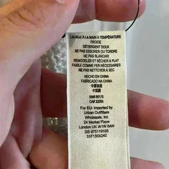 Free People Women's Silver Lace Bohemian Knit Midi Dress Size S - Picture 6 of 8